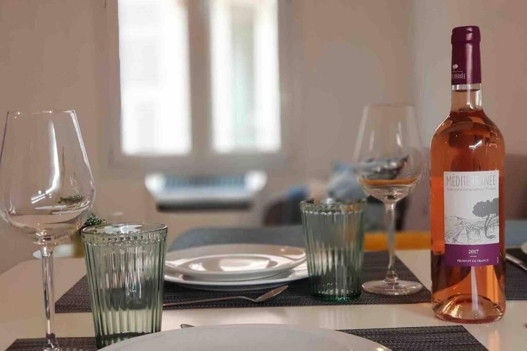 Appartement 2 Chambres Refait A Neuf, Climatise, A 2 Min De La Mer Νίκαια Εξωτερικό φωτογραφία