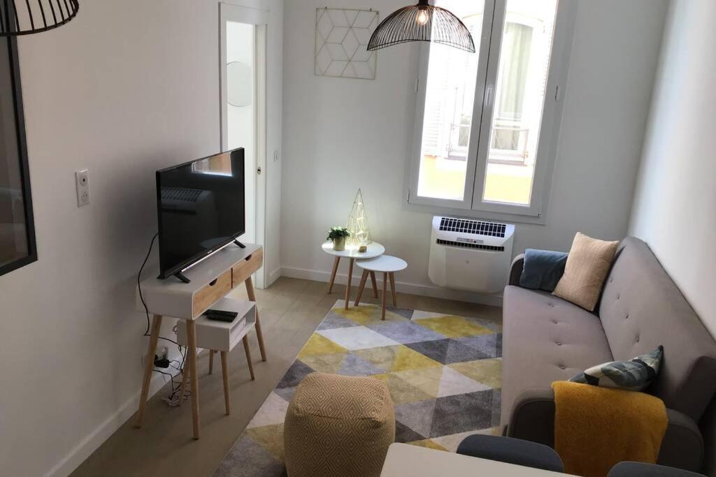 Appartement 2 Chambres Refait A Neuf, Climatise, A 2 Min De La Mer Νίκαια Εξωτερικό φωτογραφία