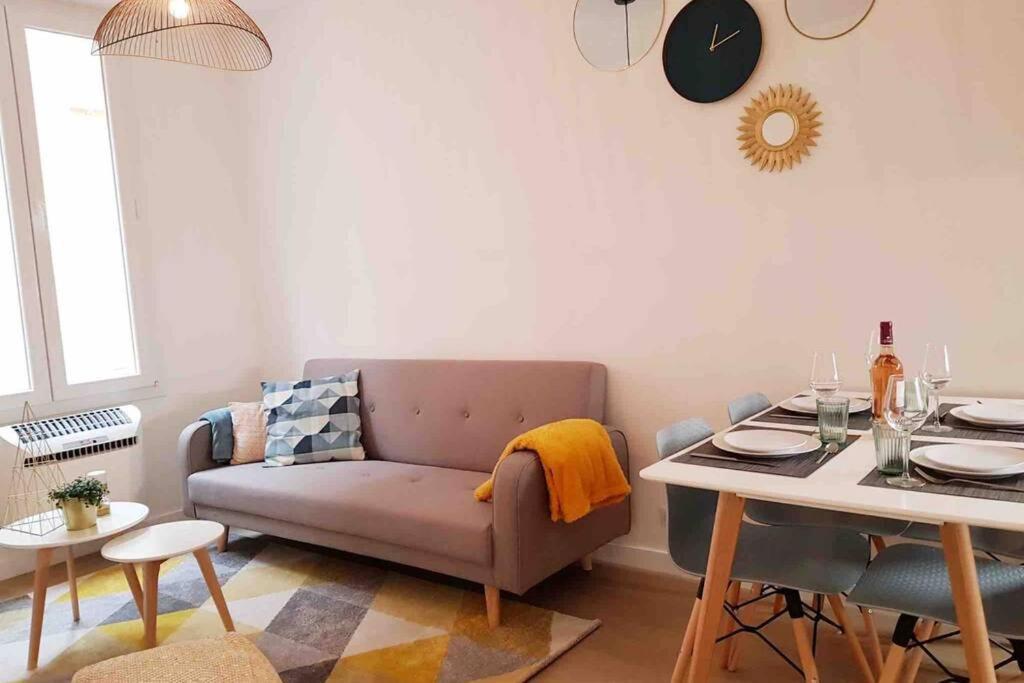 Appartement 2 Chambres Refait A Neuf, Climatise, A 2 Min De La Mer Νίκαια Εξωτερικό φωτογραφία