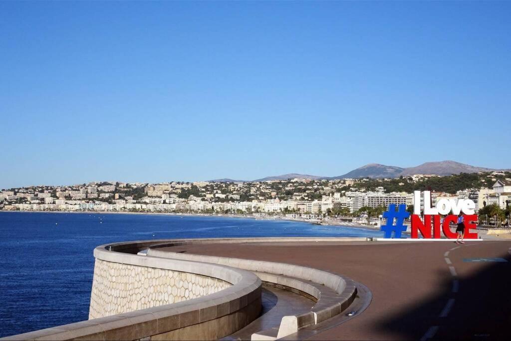 Appartement 2 Chambres Refait A Neuf, Climatise, A 2 Min De La Mer Νίκαια Εξωτερικό φωτογραφία